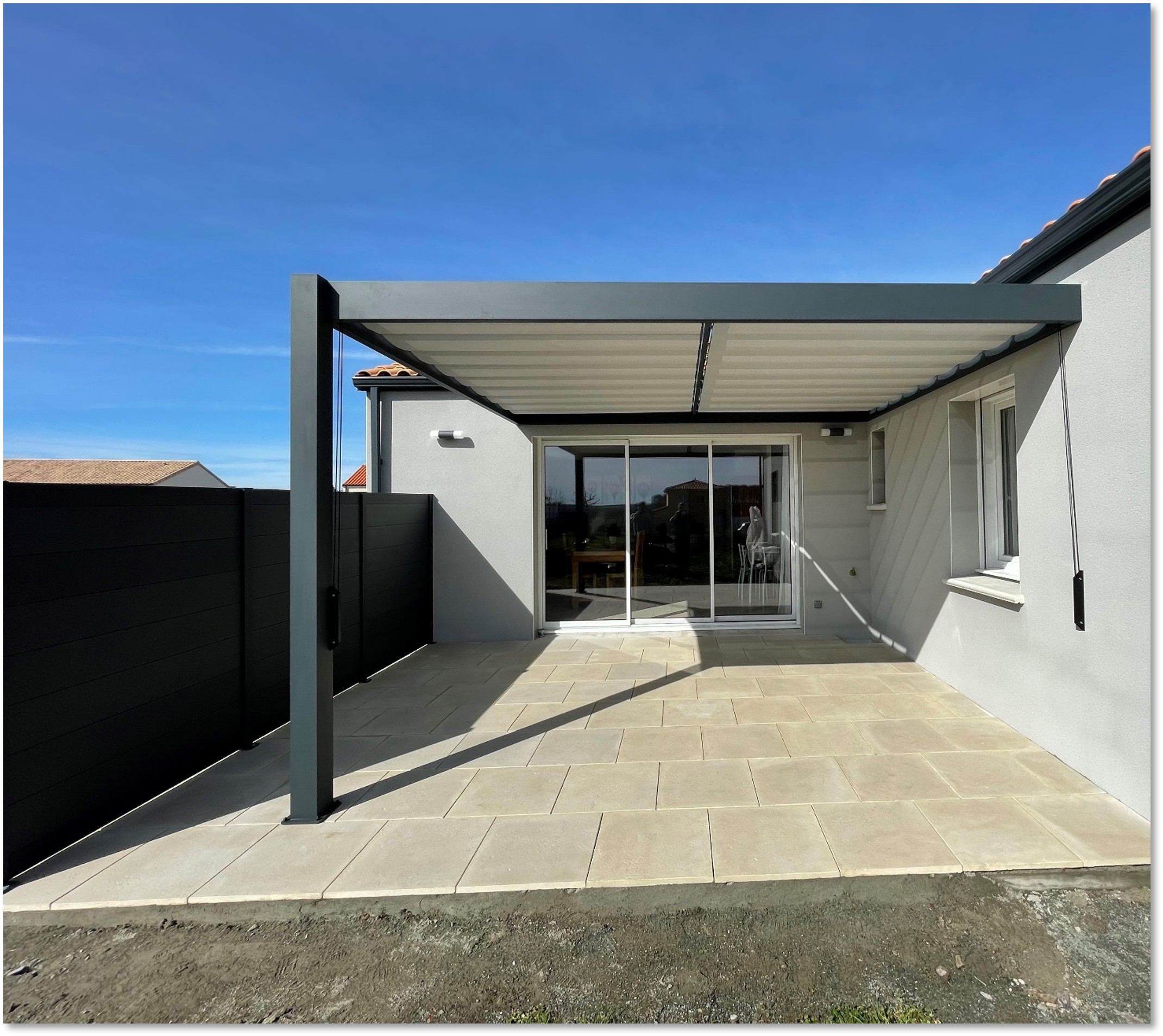 pergola aluminium avec toile